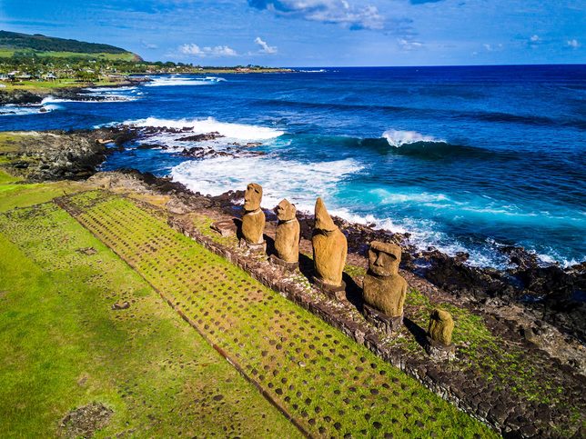 Hanga roa (rapa nui/velikonoční ostrov) - Hanga-Roa
