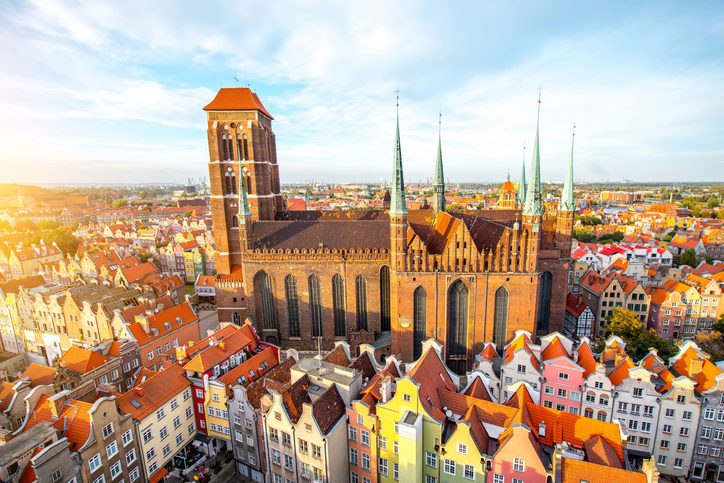 Gdaňsk - Bazilika Nanebevzetí Panny Marie