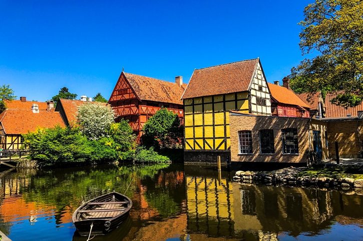 Aarhus - Den Gamle - domy