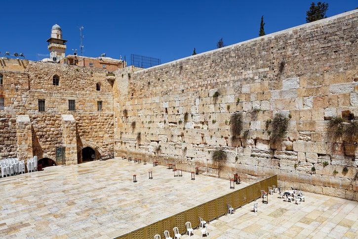 Ashdod - Západní zeď v Jeruzalémě.