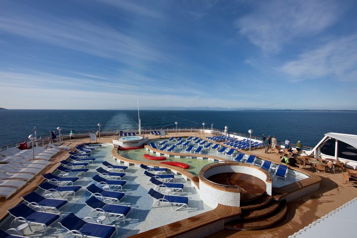 Sluneční paluba - Zuiderdam