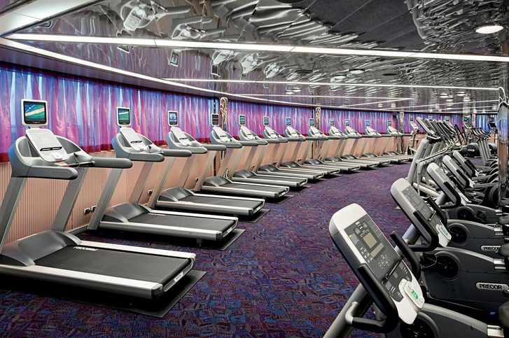 Fitness centrum - Zuiderdam
