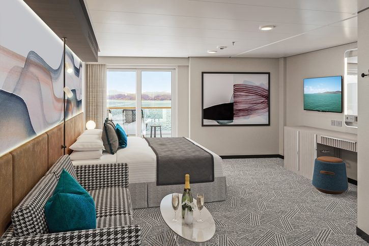 Rodinné apartmá s hlavní ložnicí a balkonem (SR, SL) - Norwegian Aura