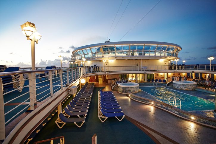 Otevřená paluba - Caribbean Princess