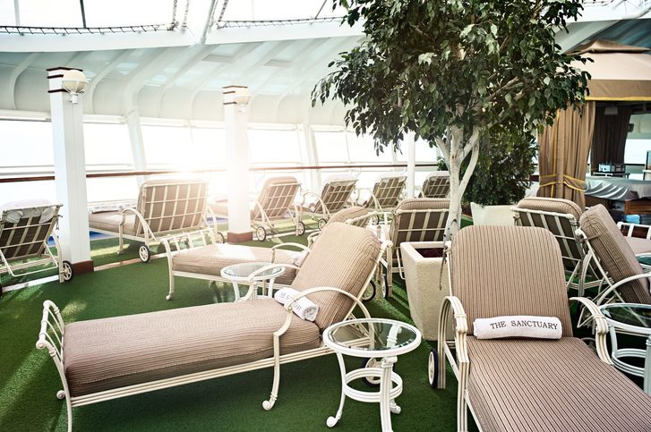 Sanctuary Lounge - Caribbean Princess