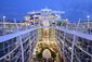 Noční výhled na promenádu - Symphony of the Seas
