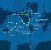 Španělsko, Portugalsko, USA, Bahamy, Panama, Kostarika, Guatemala, Mexiko, Francouzská Polynésie, Fidži, Nová Kaledonie, Austrálie z Barcelony na lodi Costa Deliziosa