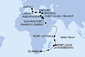 Itálie, Řecko, Kypr, Egypt, Seychely, Mauricius, Reunion, Jihoafrická republika z Neapole na lodi MSC Sinfonia