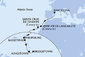 Španělsko, Svatý Martin, Svatý Kryštof a Nevis, Svatý Vincenc a Grenadiny, Barbados z Barcelony na lodi MSC World Europa