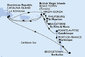Martinik, Guadeloupe, Britské Panenské ostrovy, Dominikánská republika, Zámořské území Velké Británie, Svatý Martin, Svatý Kryštof a Nevis, Barbados z Fort-de-France na lodi MSC Opera