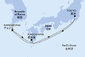 Japonsko, Jižní Korea z Tokia na lodi MSC Bellissima