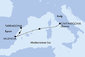 Itálie, Španělsko z Civitavecchia na lodi MSC Sinfonia