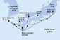 Obeplujme Japonsko na MSC Bellissima