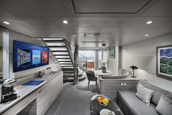 MSC Yacht Club Apartmá Duplex s vířivkou (YJD) - MSC Euribia