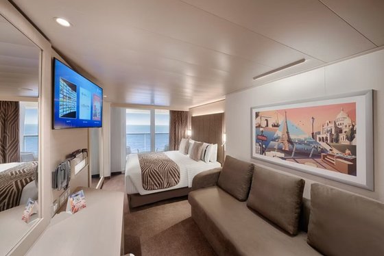 Kajuta Deluxe s balkonem - MSC World America