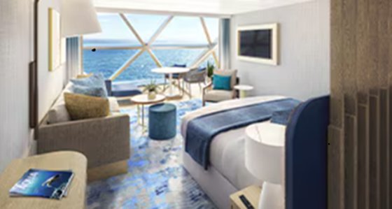 Apartmá s panoramatickým výhledem BEZ balkonu (VP) - Star of the Seas