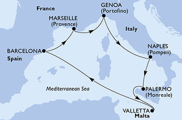 Prodloužené prázdniny na MSC Seaview